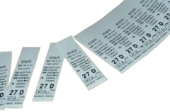 Нейлонові бірки-етикетки для одягу