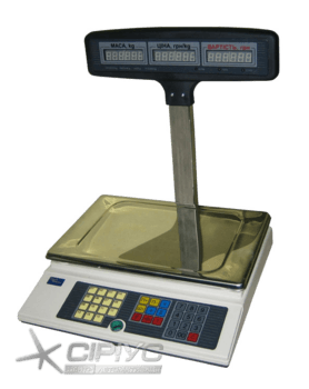 Ваги електронні торгові ВТА-60/15-5D-Т-AC
