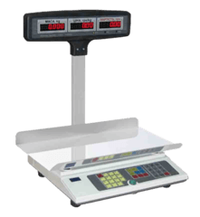 Ваги електронні торгові ВТА-60/15-5D-Т-Ш