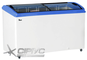 Морозильна скриня з гнутим склом M400S — Juka Морозильна скриня з гнутим склом M400S — Juka