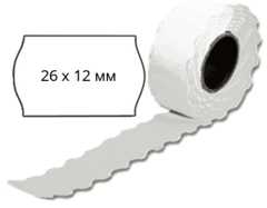 Етикетка самоклеюча 26 х 12