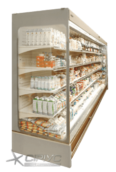 Пристінна холодильна вітрина Індіана Cube — Технохолод