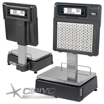 Ваги з чекодруком DIBAL M525D ALPHA 100K Ваги з чекодруком DIBAL M525D ALPHA 100K