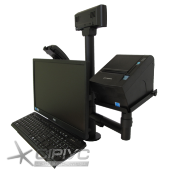 Універсальна ергономічна стійка касира