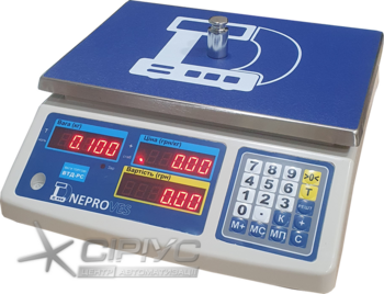 Вага Днепровес ВТД-РС1 з підключенням до РРО (RS-232)
